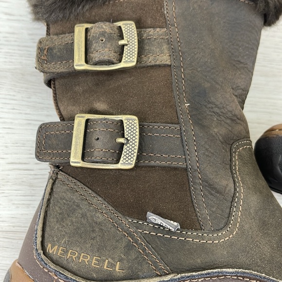 Merrell Decora Chant Waterproof Winter Boots - Picture 8 of 13